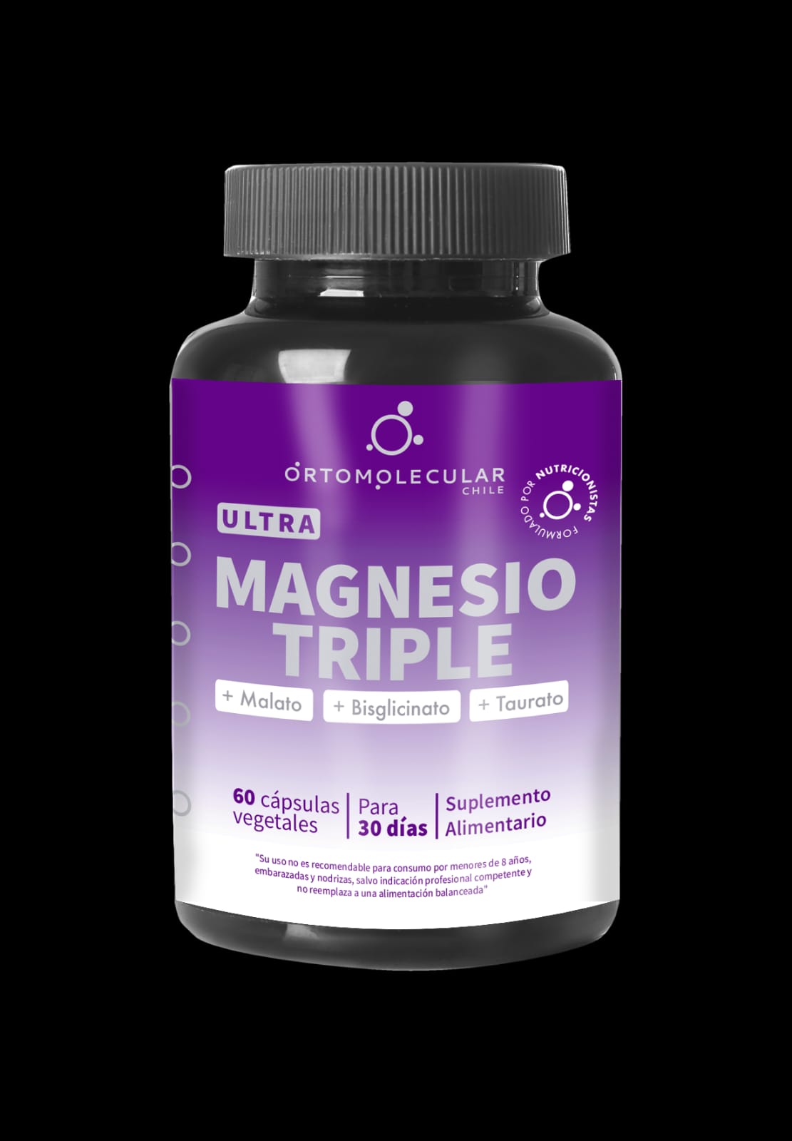 Ultra Magnesio Triple-60 Cáps