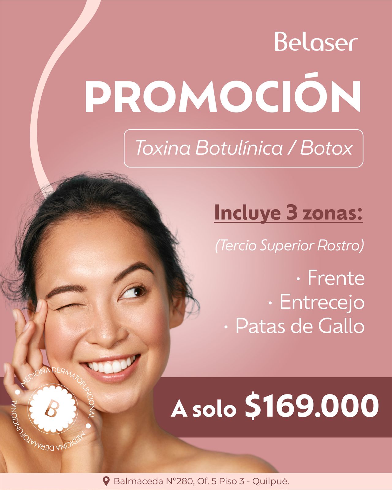 Toxina Botulínica 3 Zonas