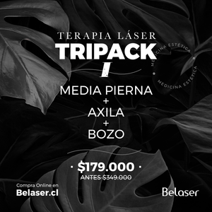 Tri Pack 1 : Media Pierna + Axilas + Bozo